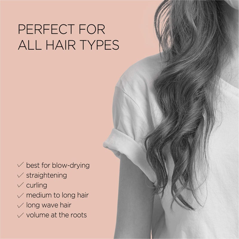 F3 Systems Magic Curling Round Brush(1.7 Inch), Non-electronic, Self-Standing Round Quick Styling Brush, Great Blowout, Ceramic Coated/Ionic Thermal Barrel, Blowout Volume, Wave Styler - Image 5